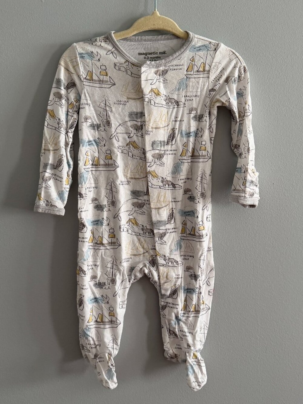 Magnetic Me Antarctica Expedition Print Modal Sleeper 0-3M